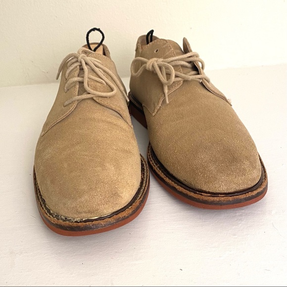 Johnston Murphy Brown Suede Derby Shoes Mens 10.5 main image 5